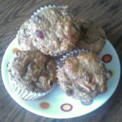 Carrot Muffins (Sweetened With Stevia)