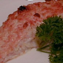 Salmon With Parmesan Crust