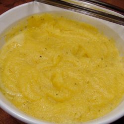 creamy oven baked polenta