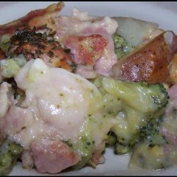 Chicken Cordon Bleu Casserole