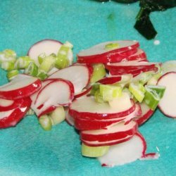 Radish & Scallion Salad