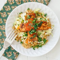 Grilled Tofu with Chimichurri