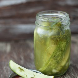 Easy Refrigerator Pickles