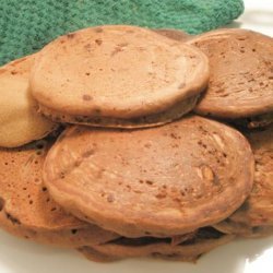 Double Chocolate Mexican Brownie Pancakes