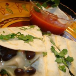 Light & Luscious Vegetarian Quesadilla