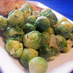 Brussels Sprouts With Mustard Sauce