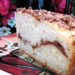 Cinnamon Hazelnut Layered Coffee Cake