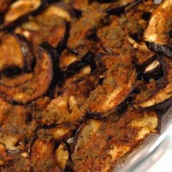 Minty Sweet and Sour Eggplant (Aubergine)