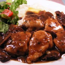 Chicken Medallions With Sweet Sherry & Mushroom Sauce