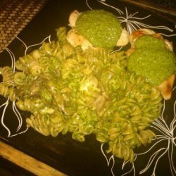 Spinach Ala Pesto Pasta