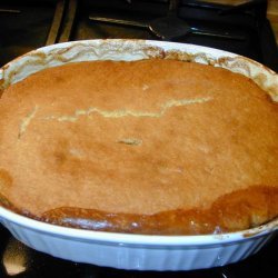 Herbed Hamburger Pie With a Cornbread Crust