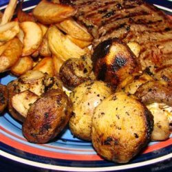 Grilled Marinated Mushrooms With No Salt