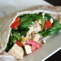 Asian Tofu Pitas