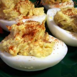 The Devil Made Me Do It Deviled Eggs