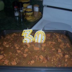 Peanut Butter Sheet Cake