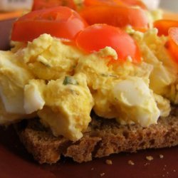 Tarragon Shallot Egg Salad Sandwich