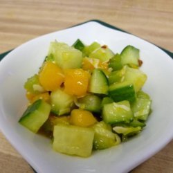 Mango Coconut Cucumber Salad