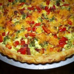 Potato & Vegetable Quiche (No Pastry)