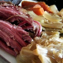 Crock Pot Corned Beef and Cabbage