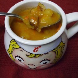 Potato Cabbage Soup With Ham