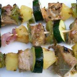 The Houdini's Magical Tuna Kabobs With Pineapple Glaze