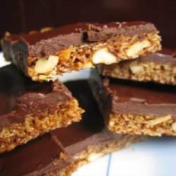 Chocolate Peanut Chewy Bars