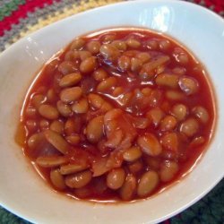 Maple Baked Beans (Crockpot)