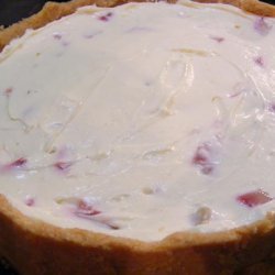 Strawberry & White Chocolate Cheesecake