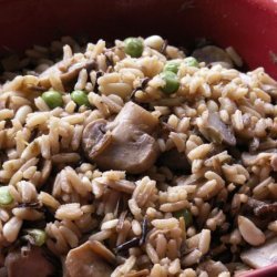 Oven-Baked Wild Rice Pilaf With Mushrooms