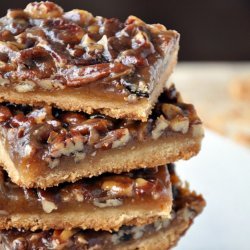 Crunchy Pecan Bars