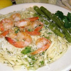 Lemon Linguini (With Shrimp)