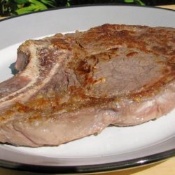 Salt-Fried Rib-Eye Steak