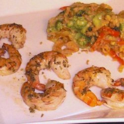 Weight Watchers Baked Shrimp in Lemon Garlic Sauce-4 Points