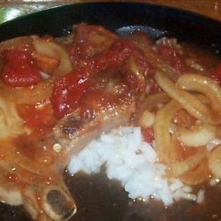 Tangy Crock Pot Pork Chops