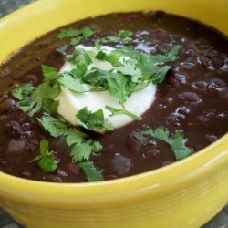 Lone Star Steakhouse Black Bean Soup