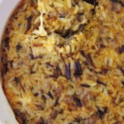 Wild Rice and Sausage Casserole