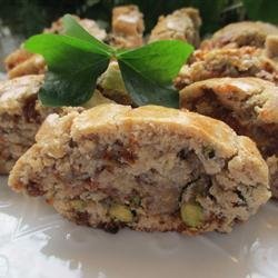 Cinnamon Biscotti with Pistachios