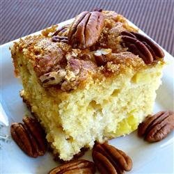 Pecan Pineapple Coffee Cake