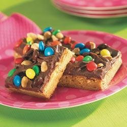 Peanut Butter Fudgy Bars