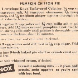 Pumpkin Chiffon Pie IV