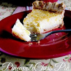 Pineapple Chess Pie