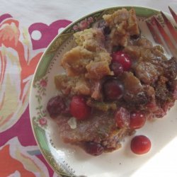 Rhubarb Berry Pudding