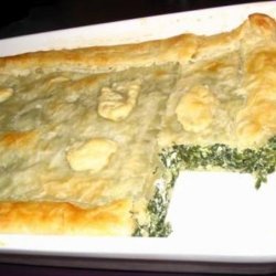 Spinach and Feta Puff Pie