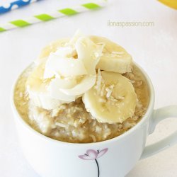 Banana and Coconut Oatmeal