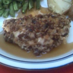 Pecan Chicken With Maple Pecan Sauce