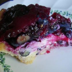 Blueberries Cream Cheese Pie