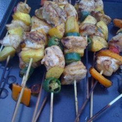 Chicken Mango Kabobs