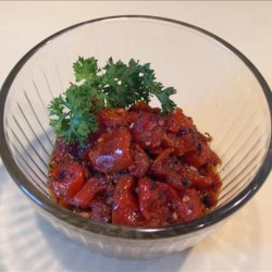 Roasted Tomato and Basil Relish