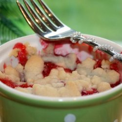 Strawberry Rhubarb Crumble