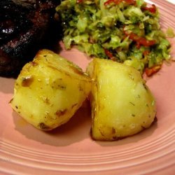 Fondant Potatoes With Garlic (Fondant De Pommes De Terre)